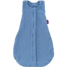 Träumeland Sommerschlafsack Liebmich Baumwollmusselin, hellblau, Größe 90
