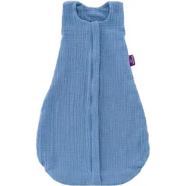 Träumeland Sommerschlafsack Liebmich Baumwollmusselin, hellblau, Größe 90