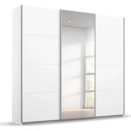 Rauch Schwebetürenschrank Koluna mit Spiegel 203 x 210 x 62 cm Weiß