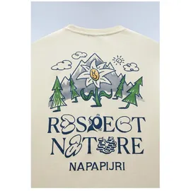 Napapijri Tipi Kurzarm-t-shirt - Putty - 8 Jahre