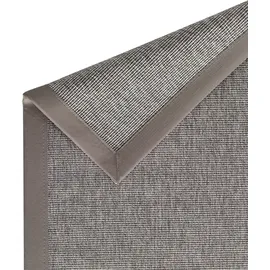 DEKOWE Teppichboden DEKOWE "Naturino RipsS2 Spezial", grau, B:140cm H:8mm L:200cm, Kunstfaser, Teppiche, Flachgewebe, meliert, Sisal-Optik, In- und Outdoor geeignet