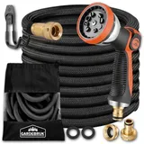 Gardebruk Flexibler Gartenschlauch 30 m schwarz