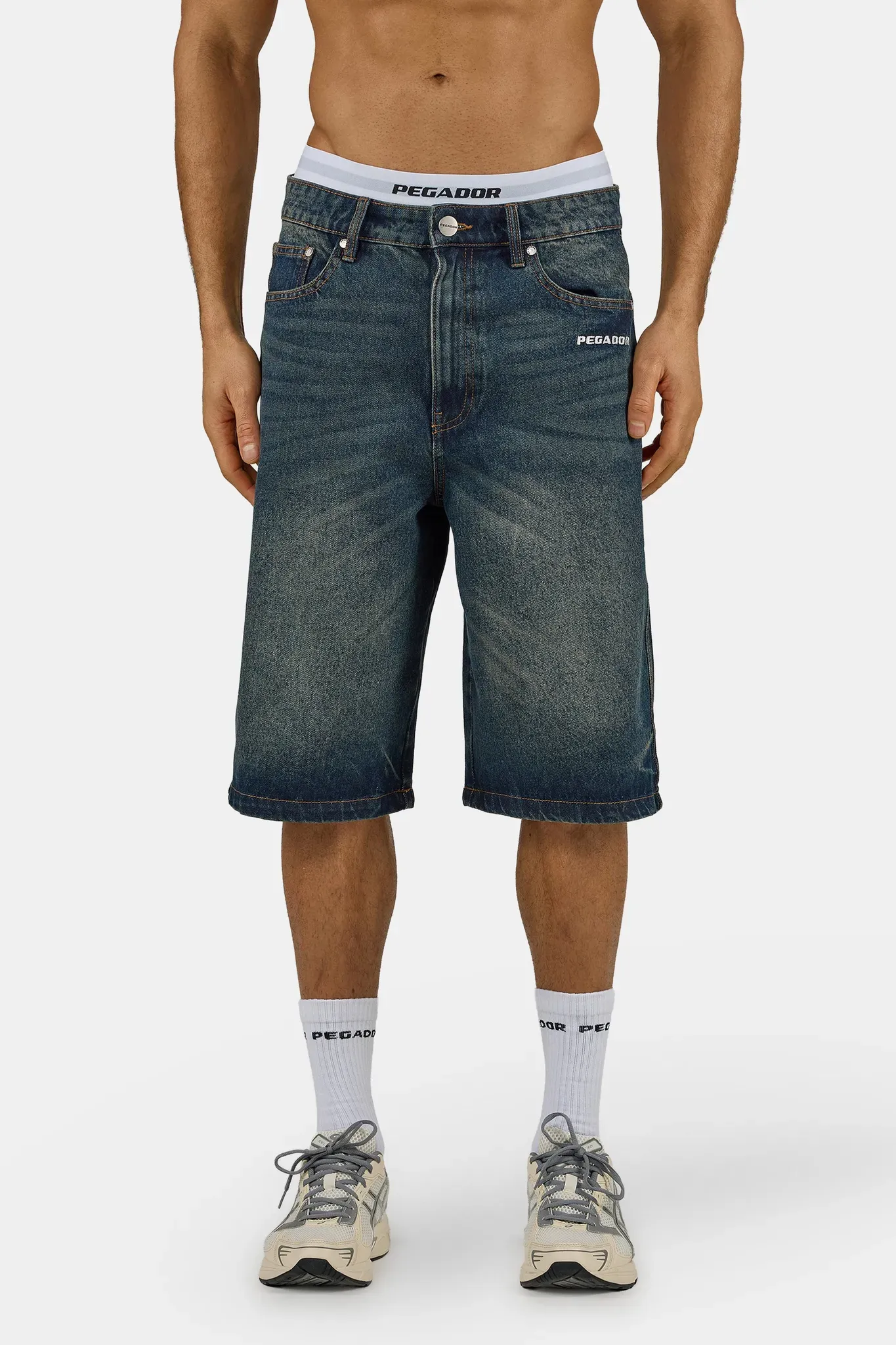 Jeansshorts PEGADOR 