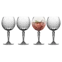 Lyngby Glas Melodia Gin und Tonic-Gläser 0,65 l 4 St.
