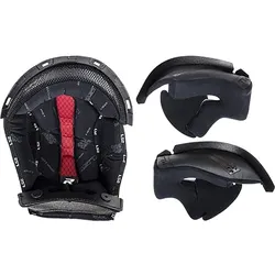 LS2 FF323 Racing FIM, Innenfutter/Wangenpolster - Schwarz - M