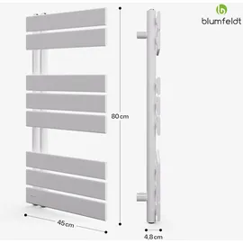 Blumfeldt Badheizkörper 450 x 800 mm 320 W weiß