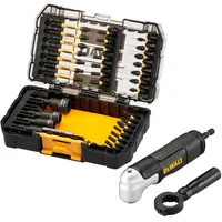 DeWalt Zubehör - 33-teiliges Bit-Set mit rechtwinkligem Aufsatz, McLaren