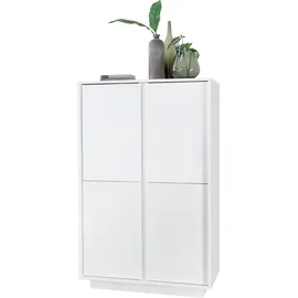 Home Affaire Highboard 91 x 145 x 43 cm Weiß