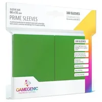 Gamegenic Prime Sleeves Green, - 100 Sleeves