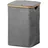 KESPER Wäschesammler, grau Polyester, B/H/L: ca. 33x50x33 cm, | Grau