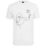 Mister Tee Ladies One Line - Weiß - S