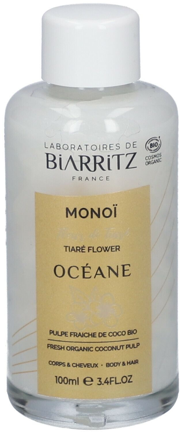 Laboratoires de BIARRITZ OCÉANE - MONOÏ TIARE - FLEUR 100 ml huile