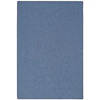 Snapstyle Feinschlingen Velour Teppich, Strong Dunkelblau, 100x300cm
