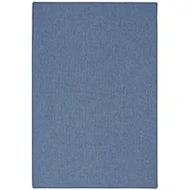 Snapstyle Feinschlingen Velour Teppich, Strong Dunkelblau, 100x300cm
