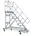 Plattformtreppe Ergo Stop 365 cm Aluminium Stahl
