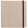 Clairefontaine Reisealbum A6 Goldine Leinen, 32 Blatt 20x20cm Natur 96109C