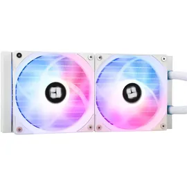 Thermalright AQUA ELITE 240 WHITE ARGB V3 computer cooling system Processor Liquid cooling kit 1..., CPU Wasserkühler, Mehrfarbig,