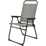 INDA-EXCLUSIV Campingstuhl Grau