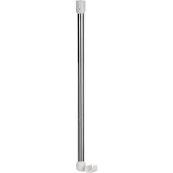 Deckenhalterung Esom (Ausführung: Deckenhalterung Esom 25 mm kürzbar Ringe durchziehbar chrom)