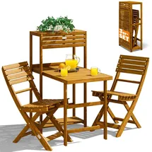 CASARIA Balkonset 3-tlg. Braun