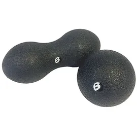 Best Sporting Massage Ball Set - Faszienbälle I 1x Faszien Ball für die punktuelle Selbstmassage I 1x Faszien Duo Ball für die Massage größerer Muskelbereiche I Extrem robust