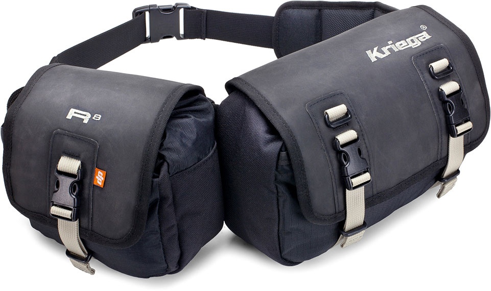 Kriega R8, sac à taille - Noir
