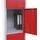 Mendler Schließfach Boston T163 180 x 38 x 45 cm rot