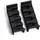 SOTech Messereinsatz 14,3 x 4,4 x 5,3 cm 4-tlg. anthrazit