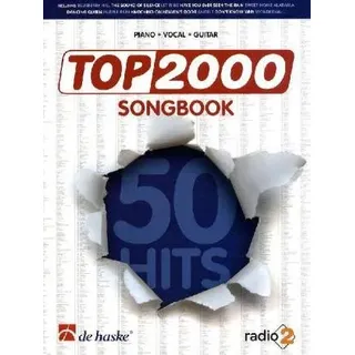 HAL LEONARD Top 2000 Songbook, piano/vocal/guitar: 50 Hits. Schwierigkeitsgrad: mittelschwer