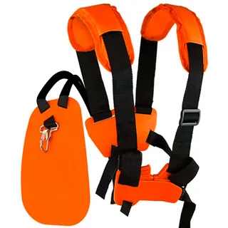 MT MALATEC Schultergurt Einstellbare für Motorsense Trimmer Rasentrimmer-Gurt Doppel Schultergurt für Motorsense Rasentrimmer Freischneider 18529