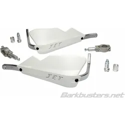 Barkbusters Handprotektoren-Kit Strahlbefestigung 2 Punkte rechte Lenkerspitze Ø22mm weiß, weiss