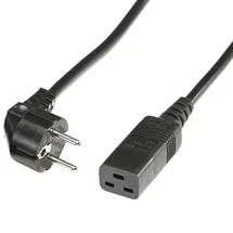 Bachmann Kaltgeräte-Zuleitung 3m,schwarz 352.175