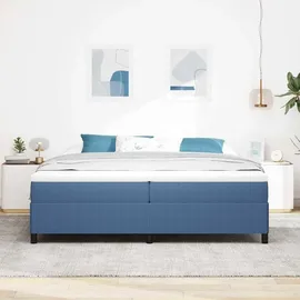 vidaXL Boxspringbett 200 x 200 cm Blau