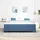 vidaXL Boxspringbett 200 x 200 cm Blau