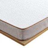 BedStory Topper 90x200cm, 7,5cm Zwei Härtegrade H1&H2 Gel Topper weich mit Abnehmbarem und Waschbarem Bezug, Atmungsaktiver und Bequemer Matratzentopper für Boxspringbett Unbequeme Betten Schlafsofa