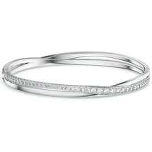 Swarovski Hyperbola Armreif, Weiß, 5572725, Größe S