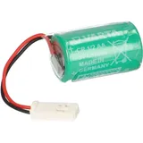 Akkuman.de Akkutechnik vom Fachmann Lithium 3V Batterie CR1/2AA mit AMP-BUCHSE-928205-2P Siemens 575332TA