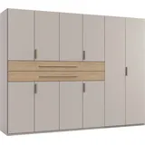WIMEX Drehtürenschrank Digit 270 x 208 x 58 cm Grau