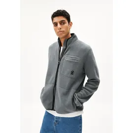 ARMEDANGELS AABLEO Fleecejacke Grau XL