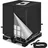 Neverland IBC Tank Abdeckung 1000 L 110 x 116 cm Schwarz