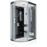 AcquaVapore Dusche Duschkabine D60-73T3L-EC 120x80 cm Mit 2k Scheiben Versiegelung