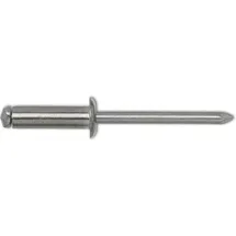 vasalat Blindniete Flachrundkopf 5.0x 8 Aluminium mit Edelstahldorn