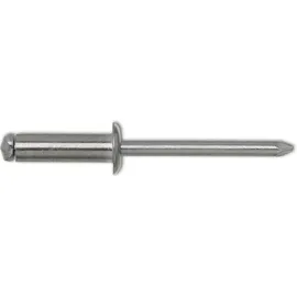 vasalat Blindniete Flachrundkopf 5.0x 8 Aluminium mit Edelstahldorn