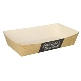 Papstar Pommes-Frites-Trays 50 St. 3,5 cm x 7 cm Weiß