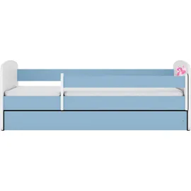 raumhirsch furniture Kinderbett Raumhirsch 80 x 180 cm Holzwerkstoff blau