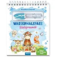 Trötsch Verlag Trötsch Wassermalspaß mit Zauberstift Waldfreunde