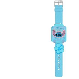 Disney Lilo und Stitch Digitaluhr 1-tlg Gehäusefarbe Blau Silikonarmband Blau