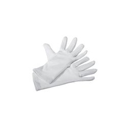 Baumwoll-Handschuh Efficient Trikot feinstrick | weiß - 12 Paar
