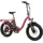 Llobe 20 Zoll RH 43 cm Unisex rot/schwarz