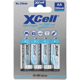 XCell Mignon AA 2900 mAh 4 St.